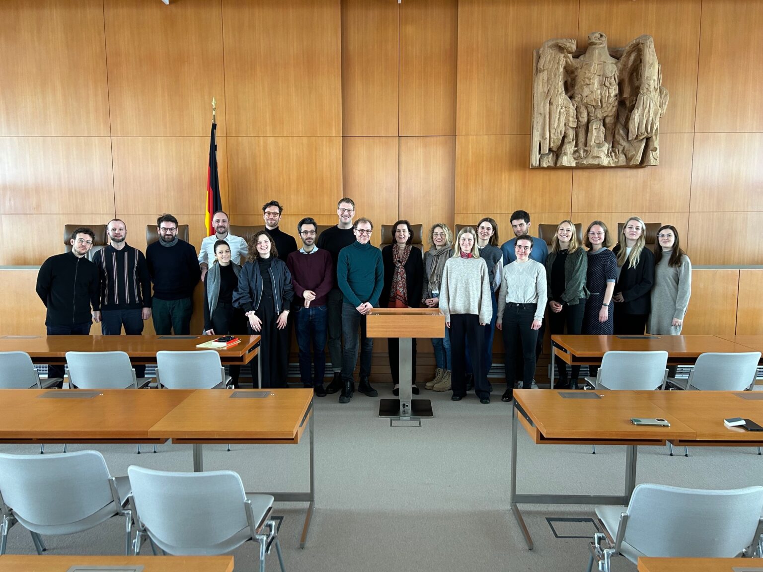 Besuch der Ganz neuen Richter*innen in Karlsruhe - Neue Richter ...